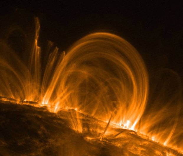 تصویر از تصاویر زیبایی از انفجار خورشیدی