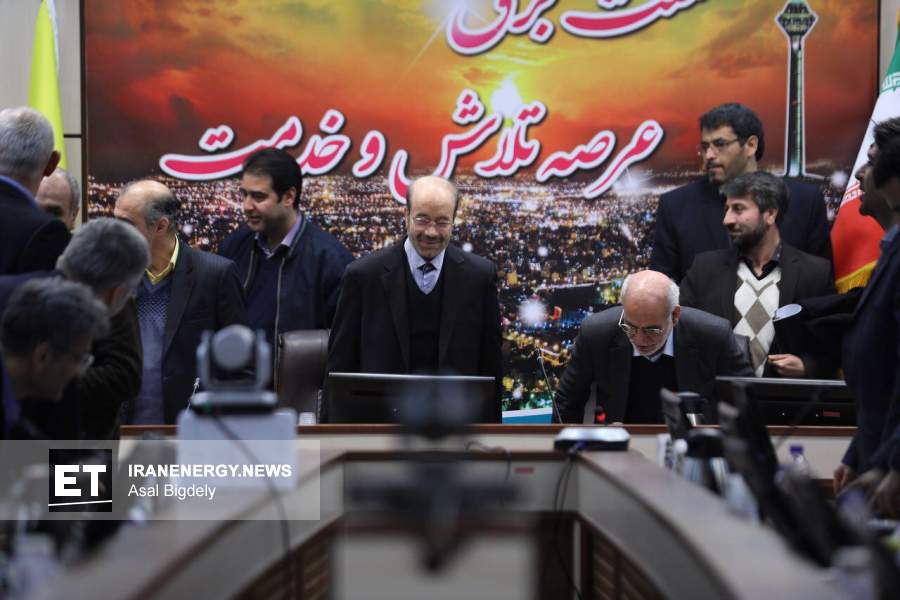 تصویر از افتتاح پروژه های برق تهران