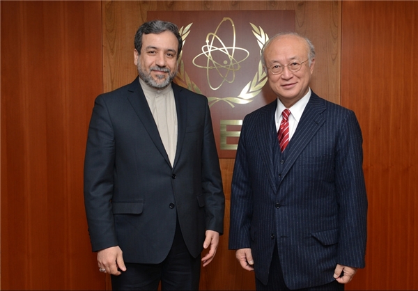 تصویر از دیدار عراقچی با مدیرکل آژانس بین المللی انرژی اتمی