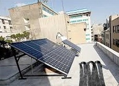 تصویر از اولین نیروگاه خورشیدی مسکونی در لرستان