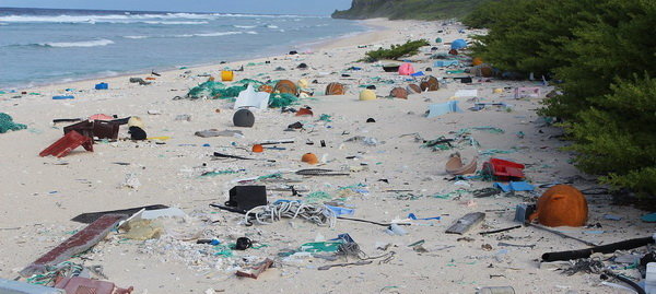 تصویر از کشف منبع بزرگ زباله‌های پلاستیکی در اقیانوس آرام