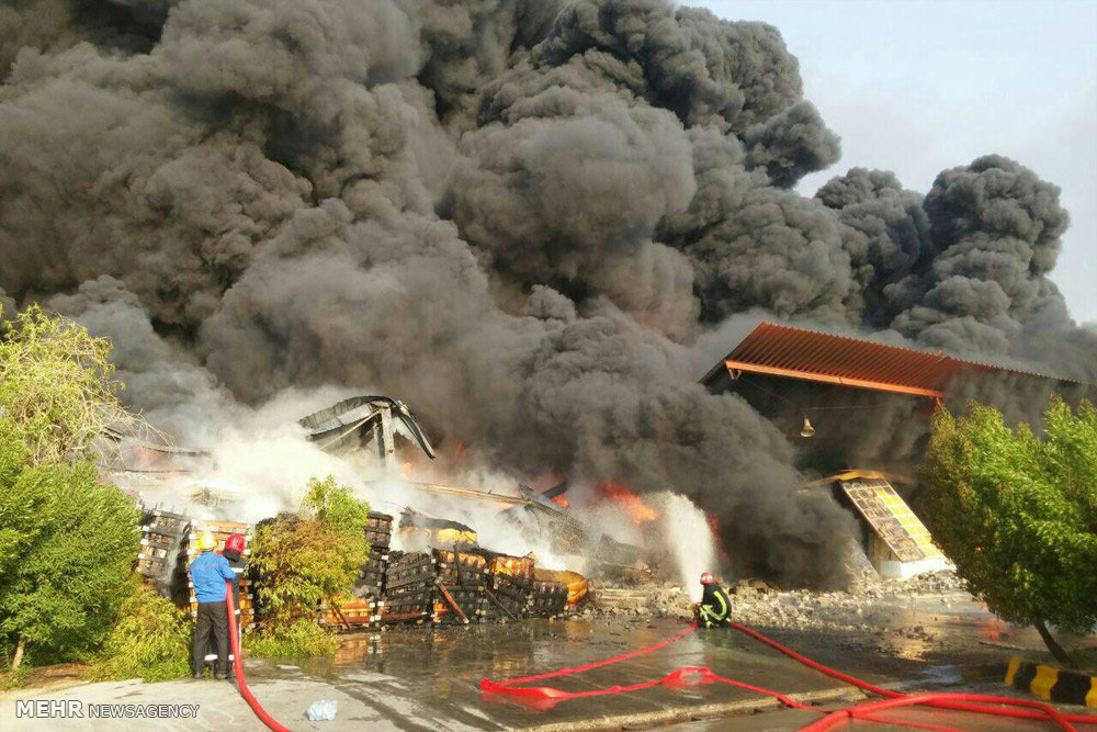 تصویر از پرداخت خسارت آتش‌سوزی پتروشیمی بندر امام