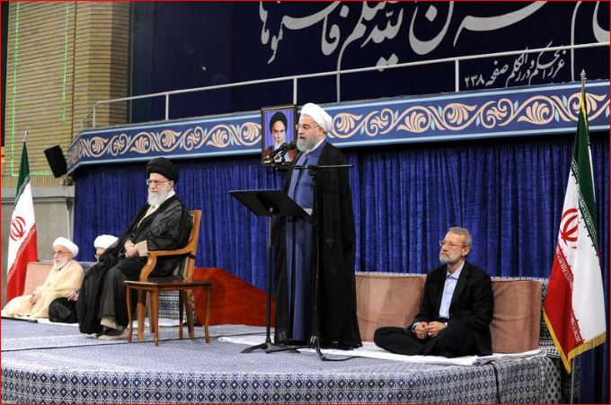 تصویر از دور دوم روحانی با سیاست‌های تهاجمی ترامپ