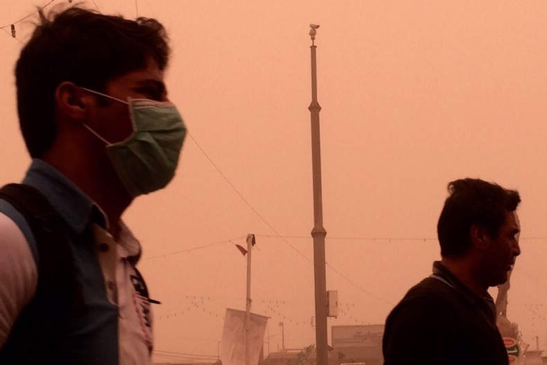 تصویر از 18هزار تن مواد آلاینده گازهای همراه در هوای تنفسی خوزستانی‌ها