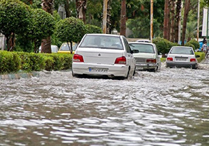 تصویر از احتمال وقوع طوفان‌های تندری و سیلابی شدن مسیل‌ها