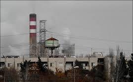تصویر از خسارت هفتاد میلیارد ریالی مازوت در نیروگاه تبریز