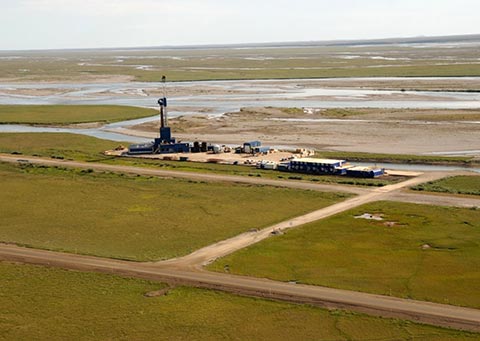 تصویر از دردسر جدید BP: نشت نفت و گاز از میدانی در آلاسکا