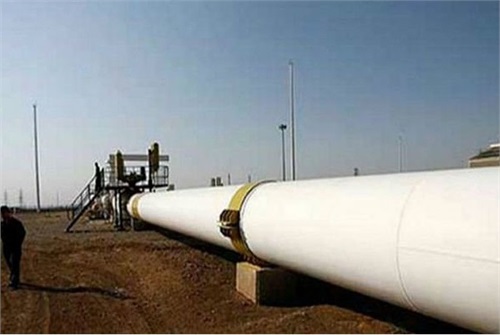 تصویر از حادثه در خط لوله نفت گچساران به گوره