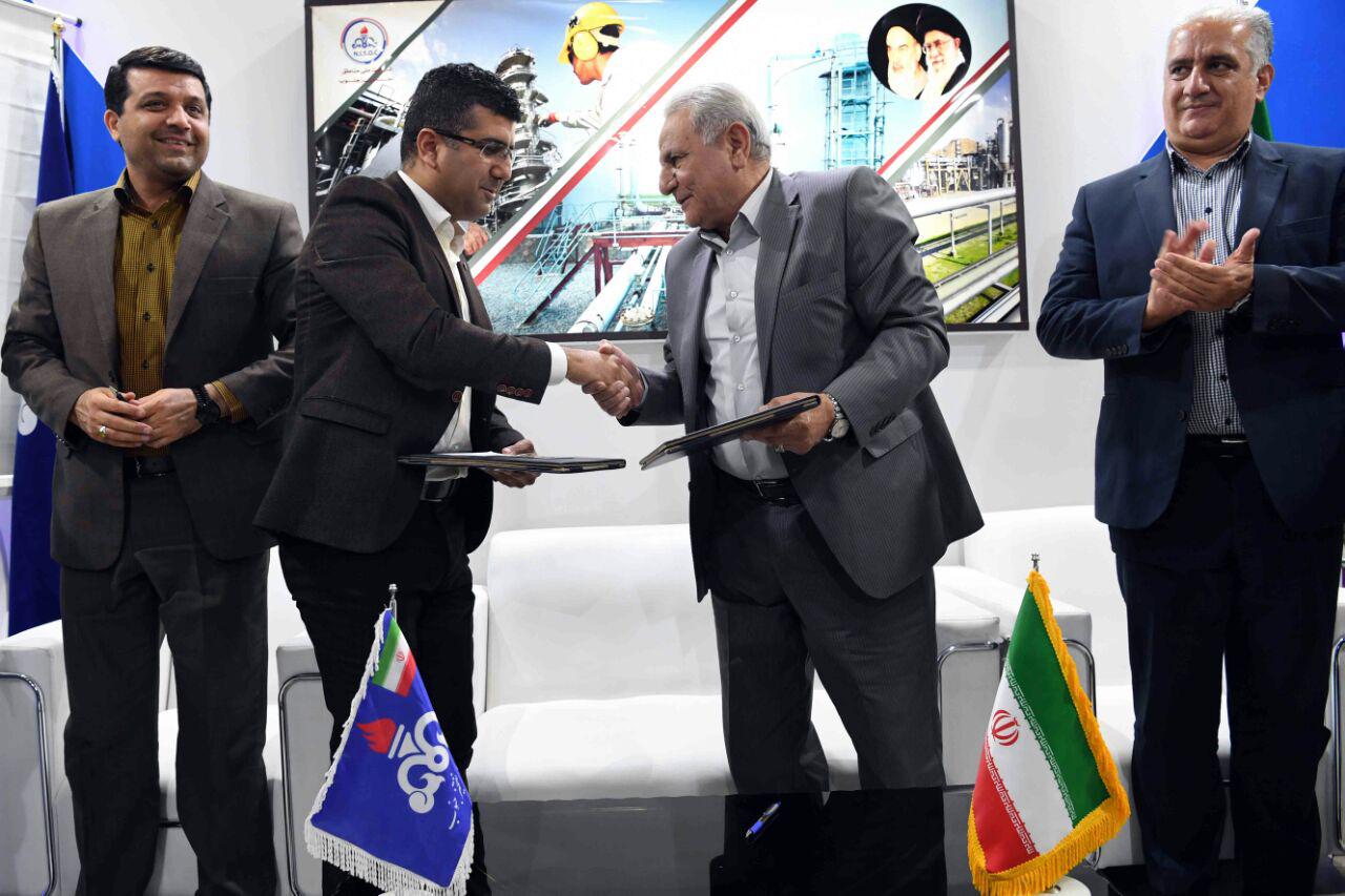 تصویر از نفت‎خیز جنوب ۵ قرارداد پژوهشی امضاء کرد