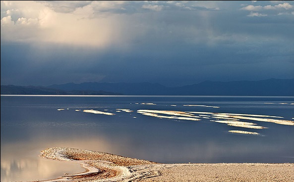 تصویر از سازمان ملل: دریاچه ارومیه به چشم انداز زمین برگشت