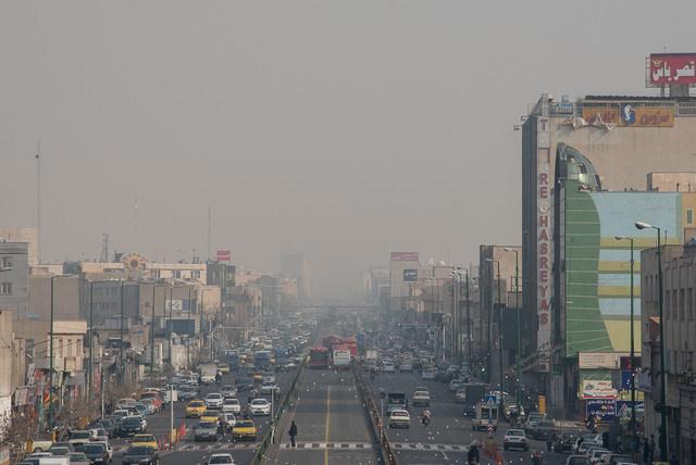 تصویر از چه‌زمانی کیفیت هوای تهران بحرانی می‌شود