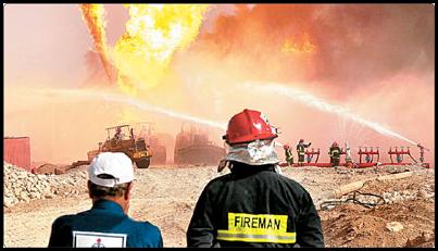 تصویر از تجلیل از عملیات بی‌نظیر مهار چاه نفتی رگ سفید