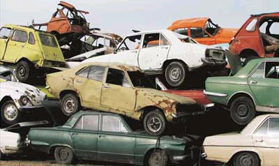 تصویر از 900 هزار خودرو فرسوده در دولت یازدهم از رده خارج شد