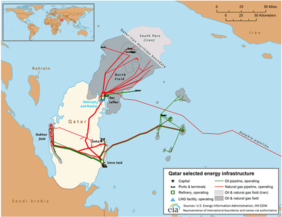 تصویر از فعلا LNG قطر آرامش دارد