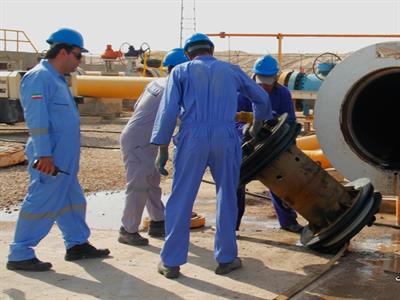 تصویر از آغاز تعمیرات اساسی در پالایشگاه گاز پارسیان