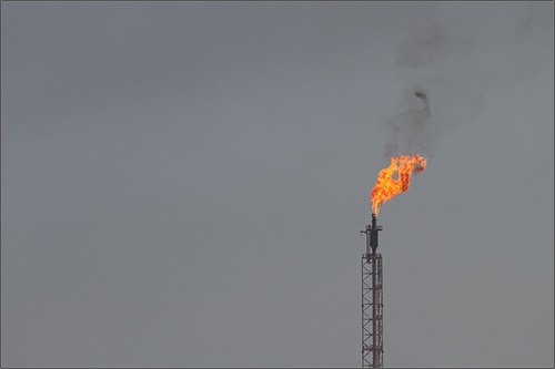 تصویر از گاز مشعل به کمک برق می آید