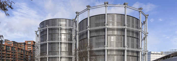 تصویر از تبدیل یک مخزن بنزین به یک خانه مدرن در لندن