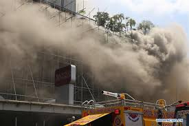 تصویر از چهار کشته در آتش سوزی هتل فیلیپینی