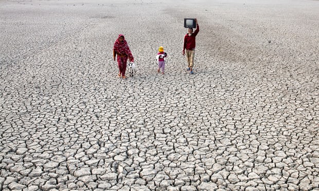 تصویر از تغییرات اقلیمی میلیون‌ها نفر را در جهان آواره می‌کند