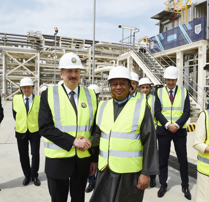 تصویر از کریدور گازی 40میلیارد دلاری جنوب در باکو افتتاح شد