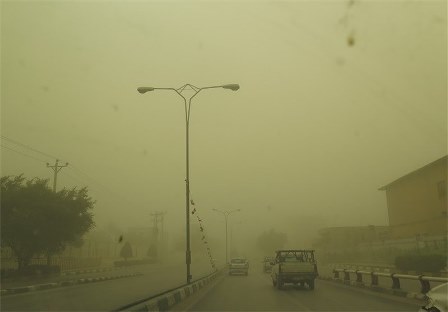 تصویر از 11 کانون گرد و غبار داخلی در کرمان وجود دارد