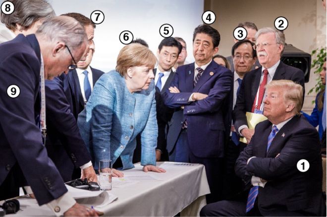 تصویر از اروپا در برابر آمریکا ترامپ امضایش را پس گرفت