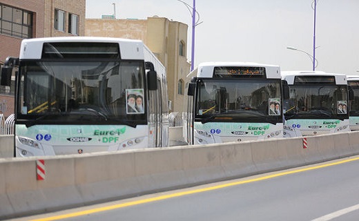 تصویر از اتوبوس‌های سازگار با محیط زیست در سمنان تولید می‌شود