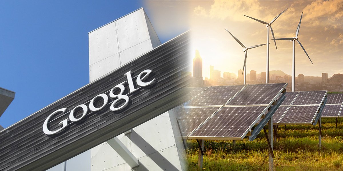 تصویر از پروژه انرژی پاک گوگل در تایوان