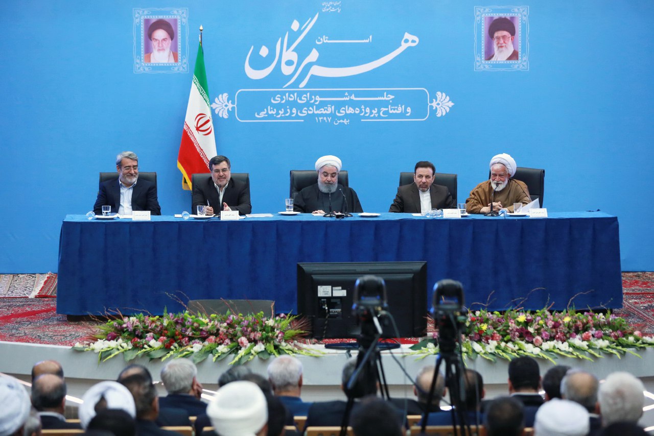 تصویر از افتتاح پالایشگاه خلیج فارس در شرایط تحریم، یعنی قدرت ایران