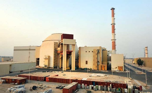 تصویر از نیروگاه اتمی بوشهر خاموش شد