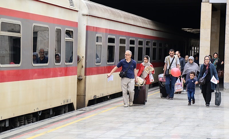 تصویر از جابجایی 26.8 میلیون نفر مسافر با قطار در سال ۹۷