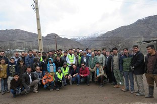 تصویر از اجرای برنامه پاکسازی با عنوان روز طبیعت برندق