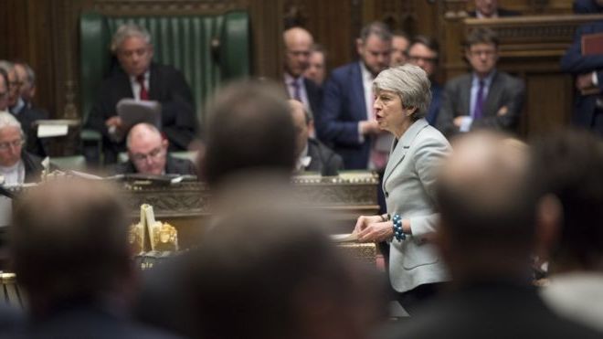 تصویر از هیچ یک از طرح های جایگزین برگزیت به اکثریت نرسید