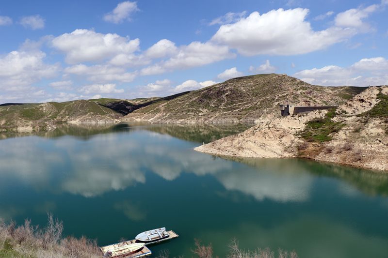 تصویر از ورودی 914 میلیون متر مکعب آب به سدهای خراسان رضوی