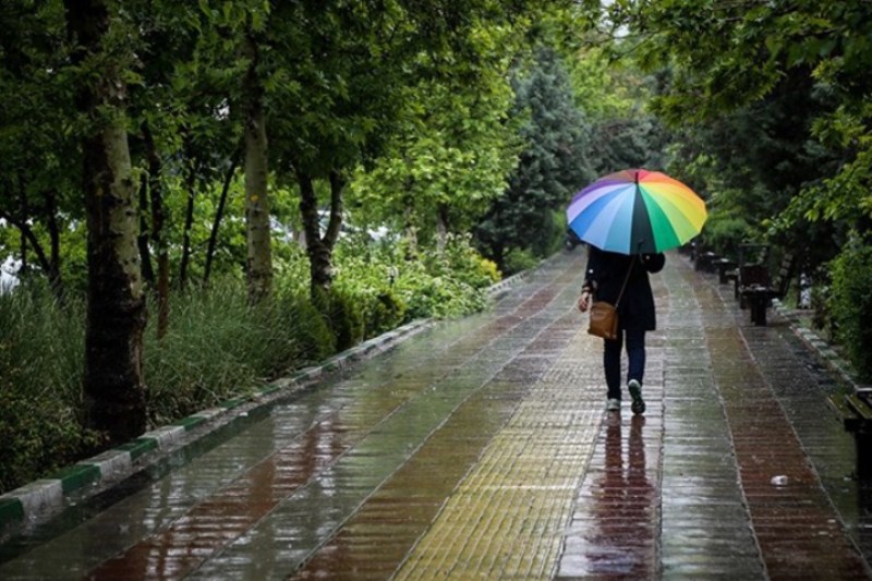 تصویر از میزان بارش های کشور از 323 میلیمتر فراتر رفت