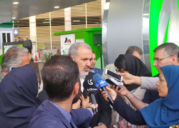 تصویر از افتتاح نخستین جایگاه شارژ خودروهای برقی در ایران