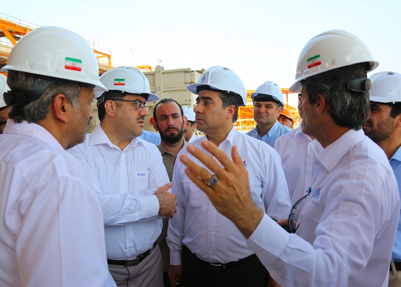 تصویر از آخرین وضعیت طرح‌های توسعه پارس جنوبی بررسی شد