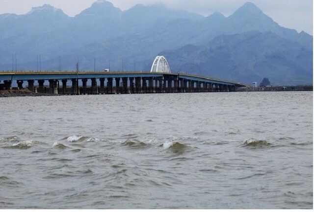 تصویر از افزایش یک سانتی متری ارتفاع آب دریاچه ارومیه در فاز دوم برنامه احیا