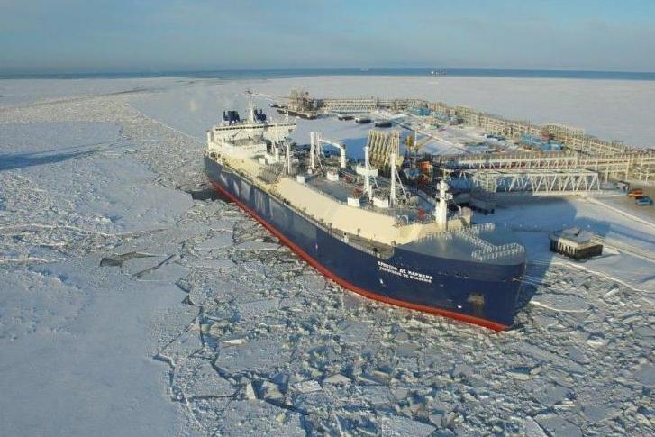 تصویر از کشتی‌های تانکری یخ‌شکن قطب پیما عرصه جدید همکاری چینی-روسی
