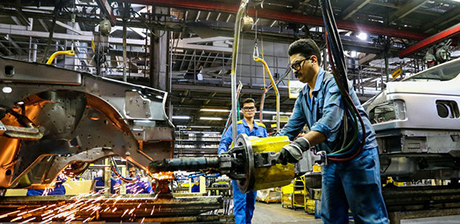 تصویر از خودکفایی ۸۷ درصدی ایران خودرو