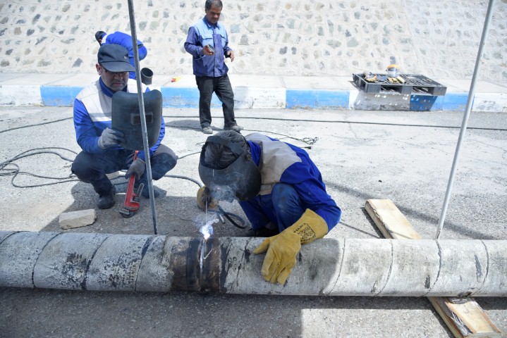 تصویر از ارتقای سیستم آتش نشانی تاسیسات و عملیات انبار نفت منطقه تربت حیدریه