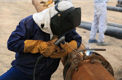 تصویر از جلوگیری از خوردگی لوله های طرح توسعه میدان نفتی مسجد سلیمان