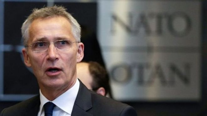 تصویر از دبیرکل ناتو از روسیه خواست تا به پیمان منع موشک‌های هسته‌ای بازگردد