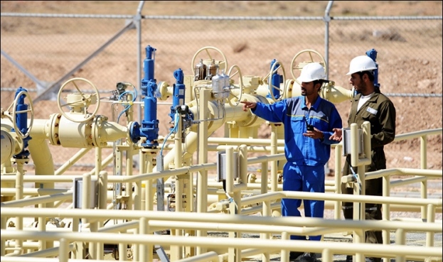 تصویر از آغاز عملیات اجرایی طرح افزایش تولید میدان نفتی سعادت‎آباد