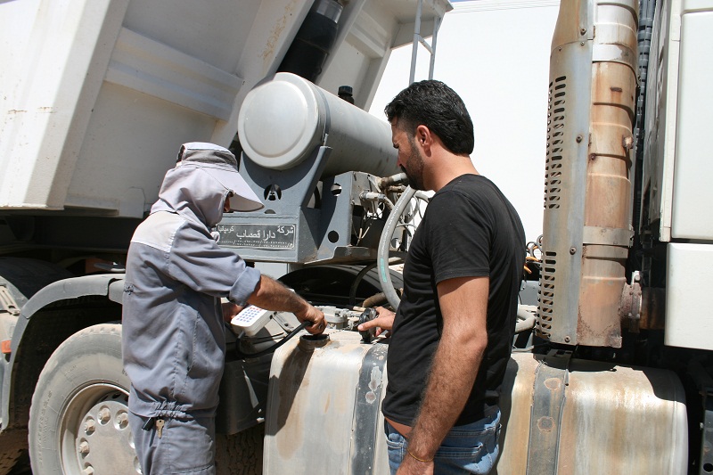 تصویر از راه‌اندازی سیستم دیپ دیجیتالی باک خودروها در بازارچه مرزی پرویزخان