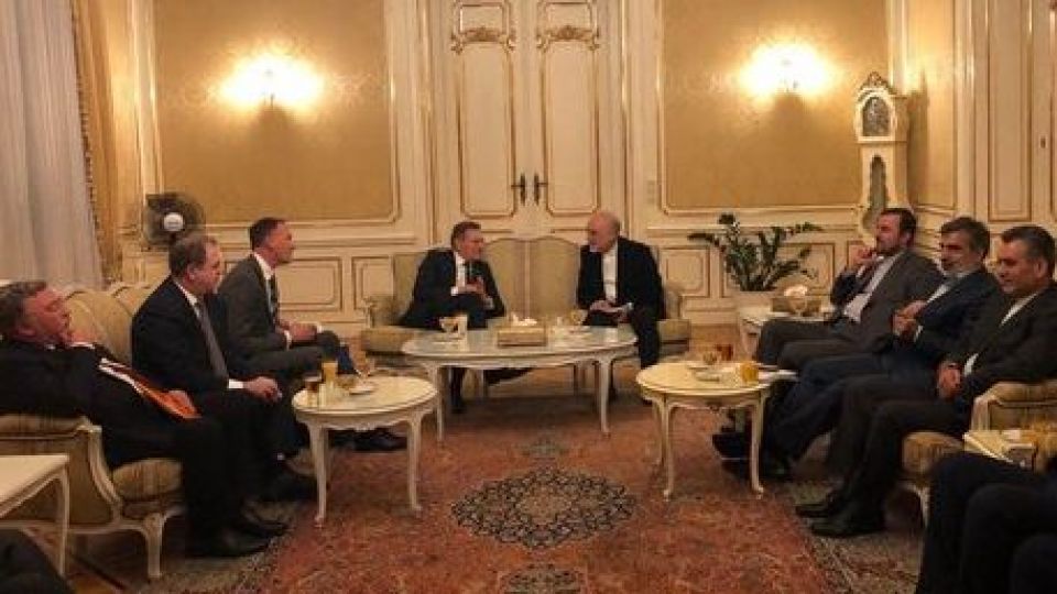 تصویر از صالحی با رییس روس اتم دیدار کرد