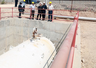 تصویر از پایان نفت سوزی در نفتخیز جنوب