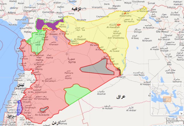تصویر از روسیه: دولت مرکزی مسوول کنترل مناطق نفتی سوریه است