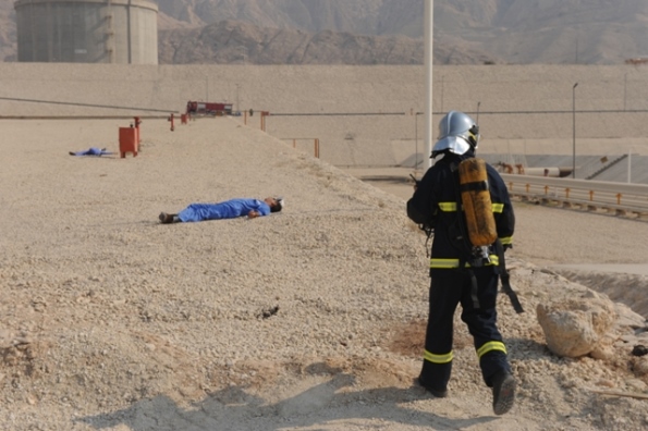 تصویر از برگزاری ۳۵ رزمایش تخصصی HSE در نفت مرکزی