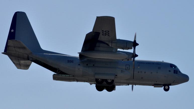 تصویر از یک هواپیمای ارتش شیلی با ۳۸ سرنشین در مسیر قطب جنوب ناپدید شد